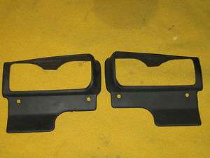 Datsun 260z,280z Park/Turn Signal Light Bezels NICE  