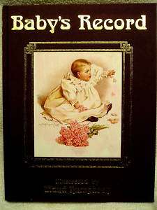 MAUD HUMPHREY Babys Record Book HC EXCELLENT 9780681409835  