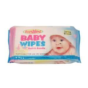   Gentle Baby Wipes with Vitamin E and Aloe Vera   80 Wipes Baby