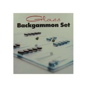  Bulk Pack of 1   Glass backgammon set (Each) By Bulk Buys 
