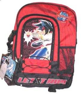 10. Beyblade School backpack Let it Rip Spin Backpack (Red) by 