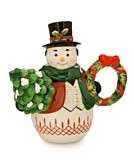    Waterford Serveware, Holiday Heirloom Snowman Teapot customer 