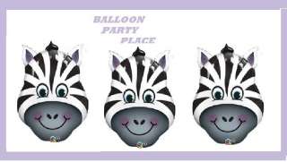   Zoo Safari birthday Party ANIMAL black BALLOON baby shower  