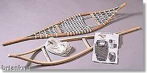 Build Your Own Snow Shoes Kit Snowshoe Craft Kits  