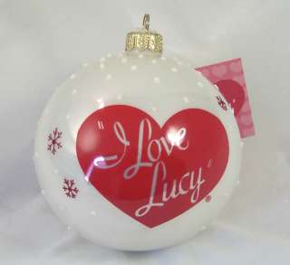 LOVE LUCY Lucille Ball Santa Polonaise Ornament NEW  