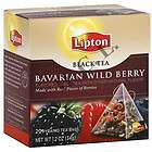 Lipton Black Bavarian Wild Berry Tea, 20 Pyramid Tea Ba