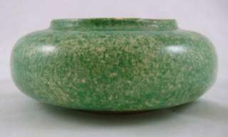 Mid Century Blue Mountain Pottery Clinchfield Artware Green Sponged 