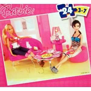  Barbie Puzzle 24 Pieces (2007) Toys & Games