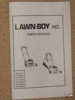 1990 Lawn Boy S19 S21 Push Mower Illustrated Parts List  
