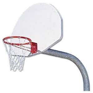    Tough Basketball System with Natural Backboard