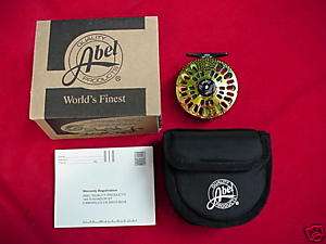 Fly Fishing Abel Super 5N Brook Trout Reel GREAT NEW  