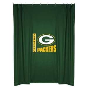   Green Bay Packers Bathroom Shower Curtain