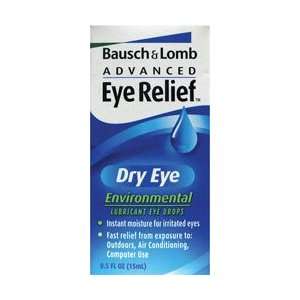 and Lomb Advanced Eye Relief Dry Eye Environmental Lubricant Eye Drops 