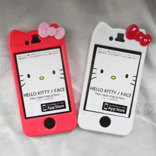 Cute Bunny Hard Snap On Shell Case Cover for iPhone 4S 4 With Retail 