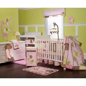  Carters Jungle Jill 4 Piece Crib Set Baby