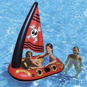 Target Mobile Site   Poolmaster Pirate Boat With Sail   Red