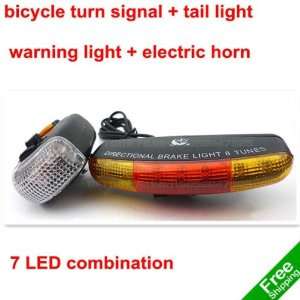  bicycle brake light / bicycle turn signal / tail light 