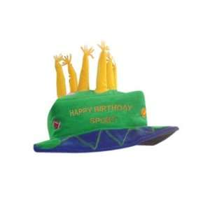  Boys Square Birthday Cake Headpiece Toys & Games