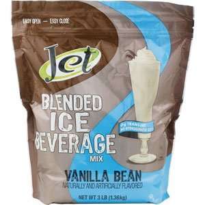  Jet Blended Ice Coffee Mix Vanilla Bean   3lb Bag 