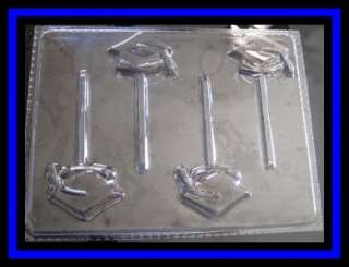 NEW ***GRADUATION CAPS*** Lollipop Candy Molds  