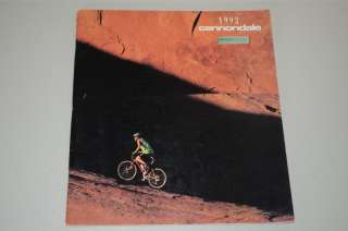 Cannondale 1992 catalog delta V r1000 vintage rare  