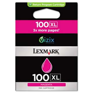 Lexmark 100XL Ink 14N1070 Magenta High Yield 100 XL  