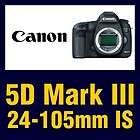 Canon EOS 5D Mark III Digital SLR Camera with EF 24 10