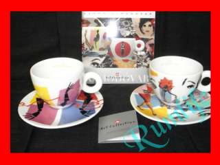 TAZZE CAPPUCCINO CUPS ILLY ART COLLECTION BY PEDRO ALMODOVAR 1  