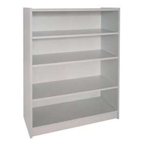  48 Adjustable Bookcase   36W X 11 7/8D X 47 1/8H Gray 