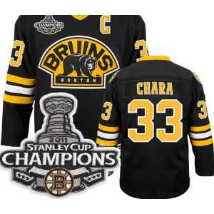 2011 NHL Boston Bruins Stanley CUP Champions Patch #33 Zdeno Chara 3rd 