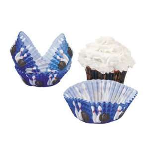  Bowling Baking Cups   Party Decorations & Cake Decorating Supplies 