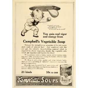   Vegetable Soup Kid Boxing Bag   Original Print Ad