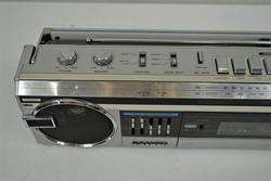 Sanyo Stereo Boombox AM FM Radio Cassette Deck Tape Player M7110 
