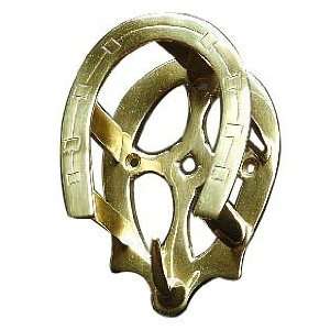 Brass Horseshoe Bridle Holder