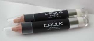 Laura Geller Caulk Concealer   MEDIUM   Full Size   Set of 2   NEW 