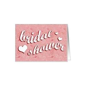 bridal shower Card