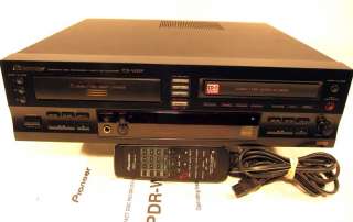 Pioneer PDR W839 4 Disc CD Player Recorder Duplicator Burner CD R Text 