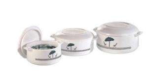 Cello Hot Pot 3 Piece Casserole Set (850/1500/2500 mL)  