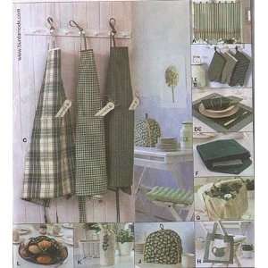   Burda Kitchen Accessories Pattern By The Each Arts, Crafts & Sewing