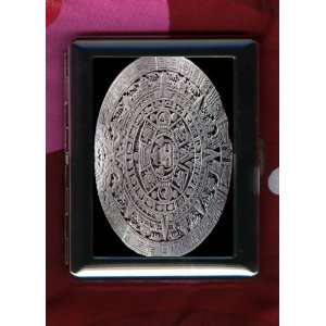  Aztec Calendar Fine ID CIGARETTE CASE Health & Personal 