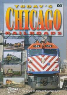 Todays Chicago Railroads   Pentrex Railfan Video DVD  