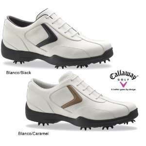  Nu Chev Womens Callaway Golf Shoes (ColorBlanco/Caramel 