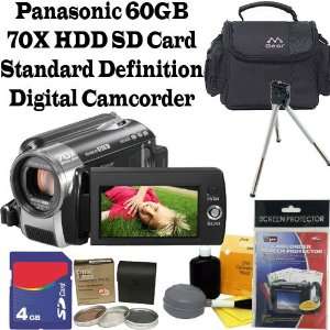    Panasonic SDR H80 SD & HDD Digital Camcorder Bundle