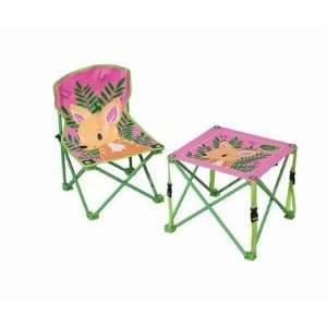    Fern the Deer Kids Camping Chair & Table Set