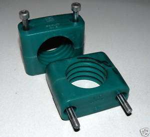 LOT OF 2 STAUFF TYPE GR.5 HYDRAULIC CLAMPS GREEN 1.5  