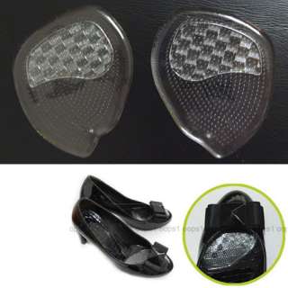 Pair gel cushion foot care shoe insole pads inserts  