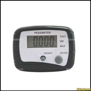 LCD Pedometer Step Calorie Counter Walking Distance New  
