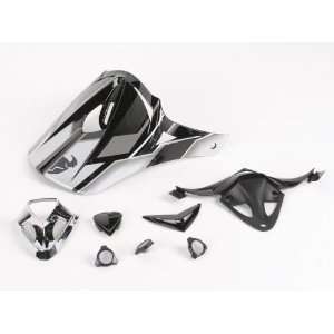   Accessory Kit for Force Helmets     /Carbon Fiber/Silver Automotive