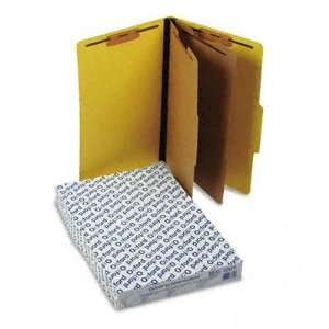  Classification Folder,2 Dividers,6 Fasteners,Legal,Yellow 