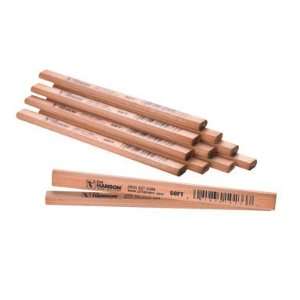  Hanson 10233 Carpenters Pencil with Soft Lead (Pack of 12 